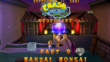 Crash Bandicoot The Wrath of Cortex Prototype: (September 11, 2001) Part 9: Banzai Bonsai