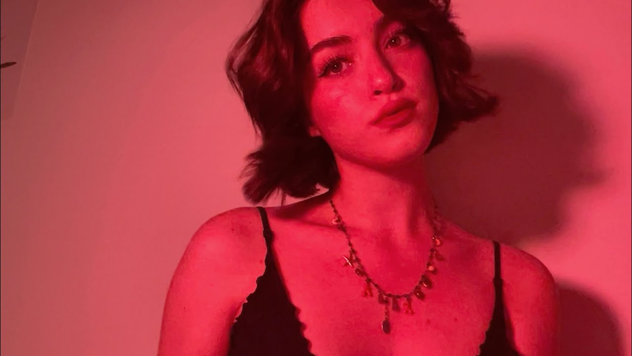 ASMR art girl gives you a stick n poke! (she has no idea what shes doing)