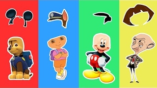 Learn Colors With Wrong Hairs In Boss Baby Incredible Dora Learn Colors For Children Learning Videos