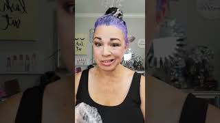 Gray Hair Touch Up with Purple Arctic Fox