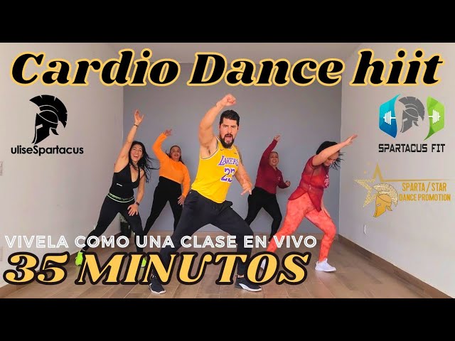 Cardio Dance Hiit Routine ft. Ulises Spartacus | 35 Min de Cardio Dance | Baja de peso bailando. class=