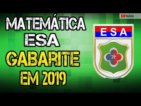 AGORA VOCÊ VAI GABARITAR MATEMÁTICA NA PROVA DA ESA !! - AGORA VOCÊ VAI GABARITAR MATEMÁTICA NA PROVA DA ESA !!