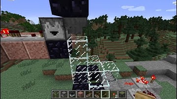 Minecraft Slime Block Vertical Item Launcher + Elevator