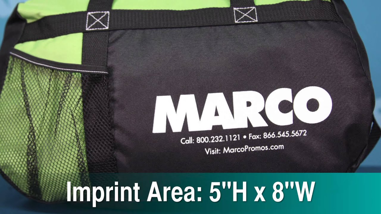 Imprinted Travel Bags - Sequel Sport Duffel - MARCO