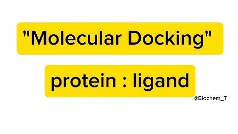 Molecular Docking| Discovery Studio - Autodock vina - PyMOL | Bioinformatics