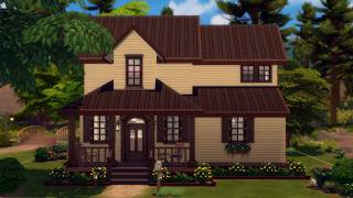 Cozy Copperdale Family Home 🏡 | Sims 4 Speed Build