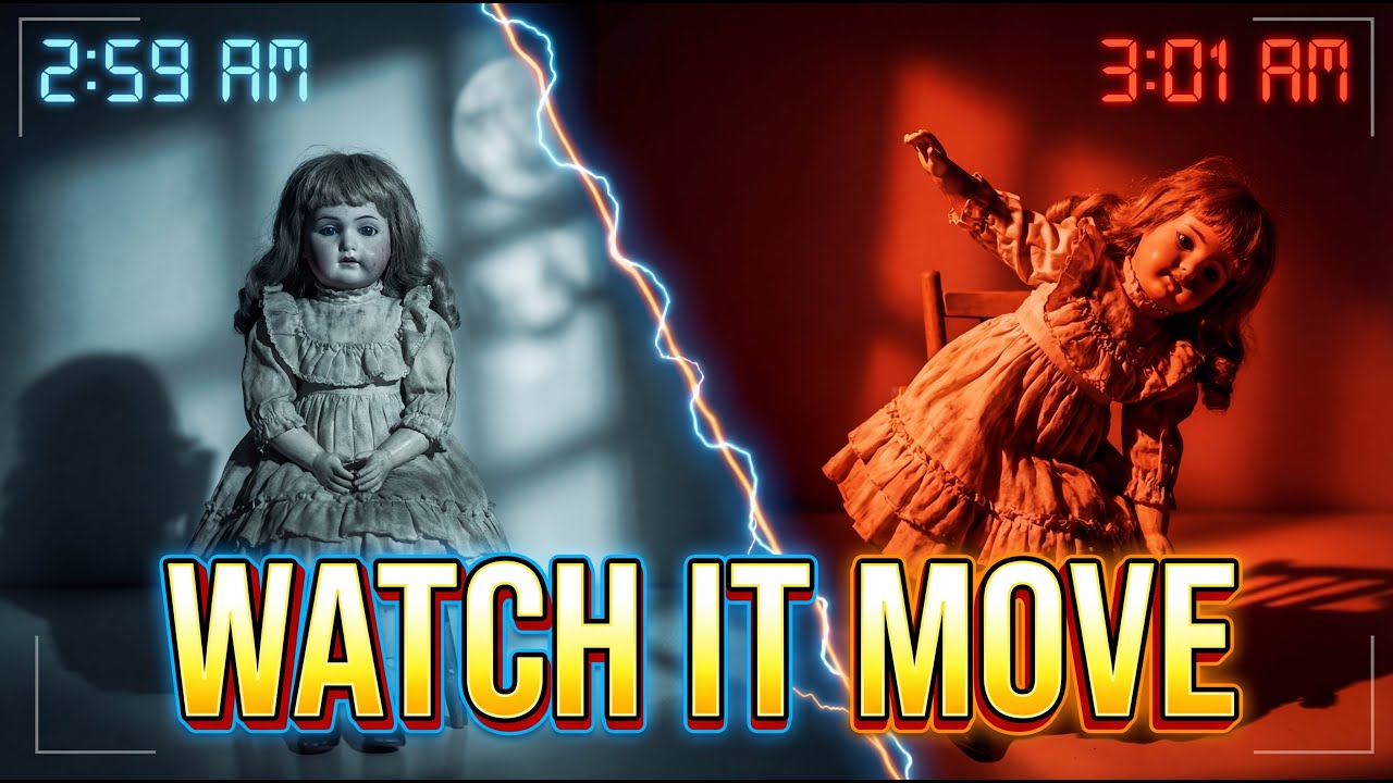 Camera Records Strange Thing When Doll Is Opened at 3 AM (Scientists Can't Explain This)