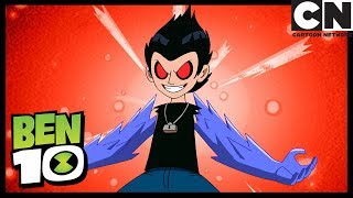 Мультфильм Ben 10 Kevin Transforms into Crystal Fist FrankenFight Cartoon Network