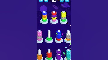 #nutsort hard level 215 challenge complete