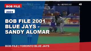 MLB - Bob File 2001 Blue Jays - Sandy Alomar