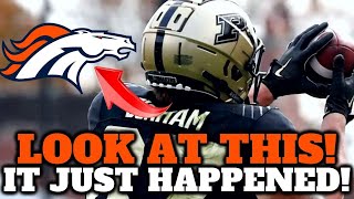 BOMB! URGENT! JUST ADVERTISED! HE SURPRISED EVERYONE WITH THIS ONE! LATEST DENVER BRONCOS NEWS!