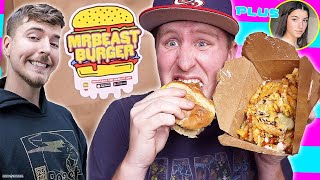 Trying The New Mrbeast Burger For The First Time Kleschka Vlogs