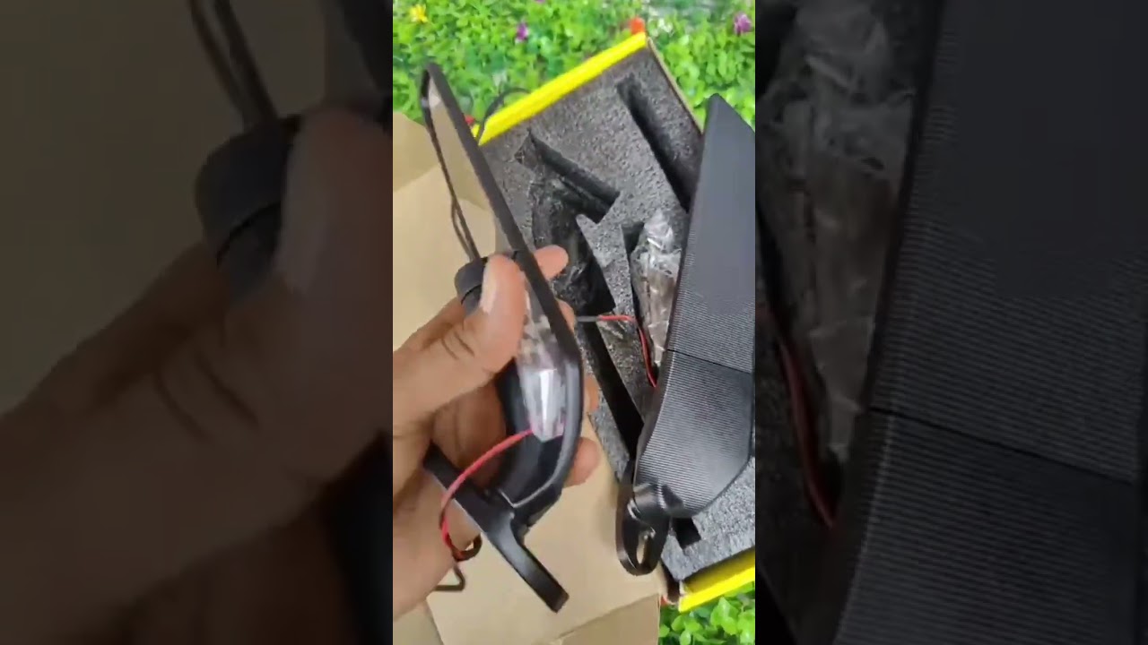 aerodynamic mirror with LED indicator 🔥 devil rider