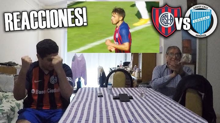 San Lorenzo vs Godoy Cruz (1-0) | REACCIONES DE HINCHAS | Copa de la Liga 2021