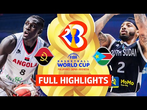 Angola 🇦🇴 vs South Sudan 🇸🇸 | Full Game Highlights | FIBA Basketball World Cup 2023