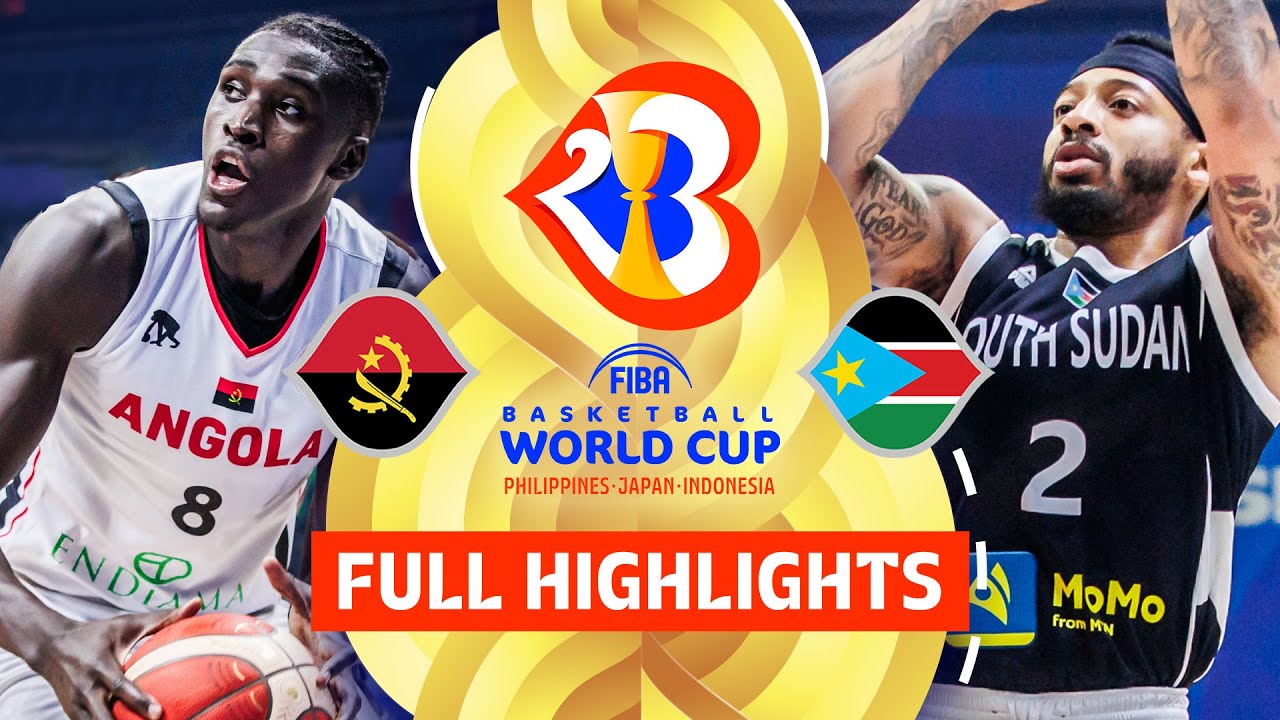 Angola 🇦🇴 vs South Sudan 🇸🇸 Full Game Highlights FIBA Basketball World Cup 2023