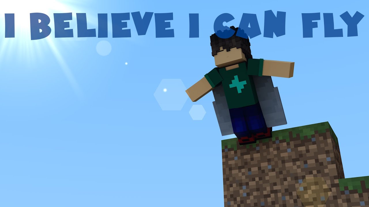 I Believe I Can Fly - Minecraft Animation - YouTube