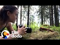 Girl Raises Four Orphaned Baby Red Squirrels In The Middle Of The Forest | The Dodo Wild Hearts