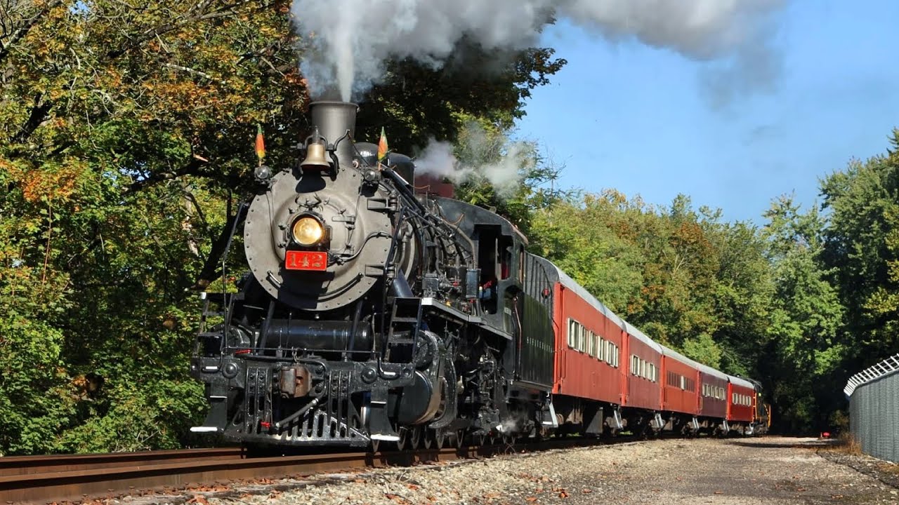 NYS&W 142: Steam Returns To the Bel-Del (4K)