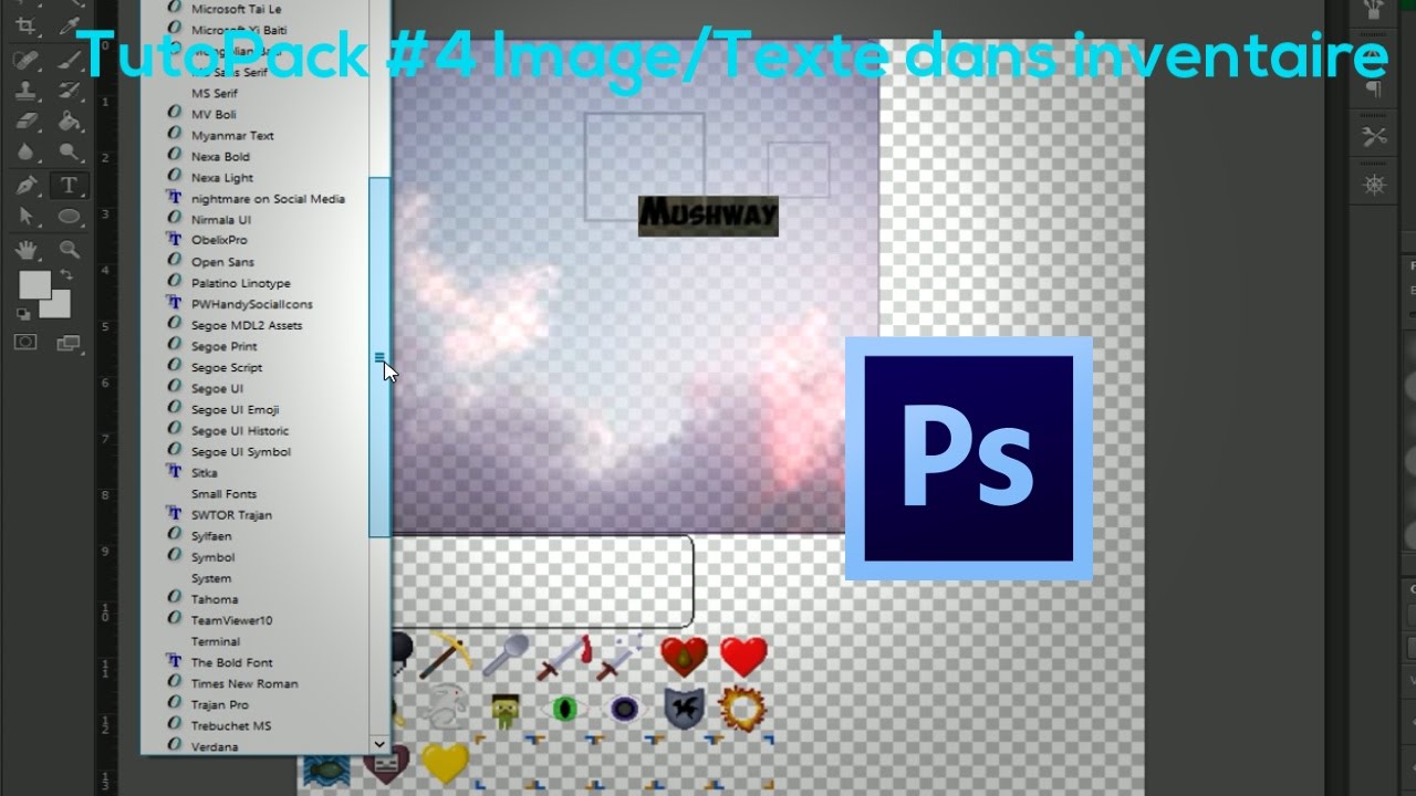 TutoPack #4: Image/Texte dans un inventaire. minecrafteo