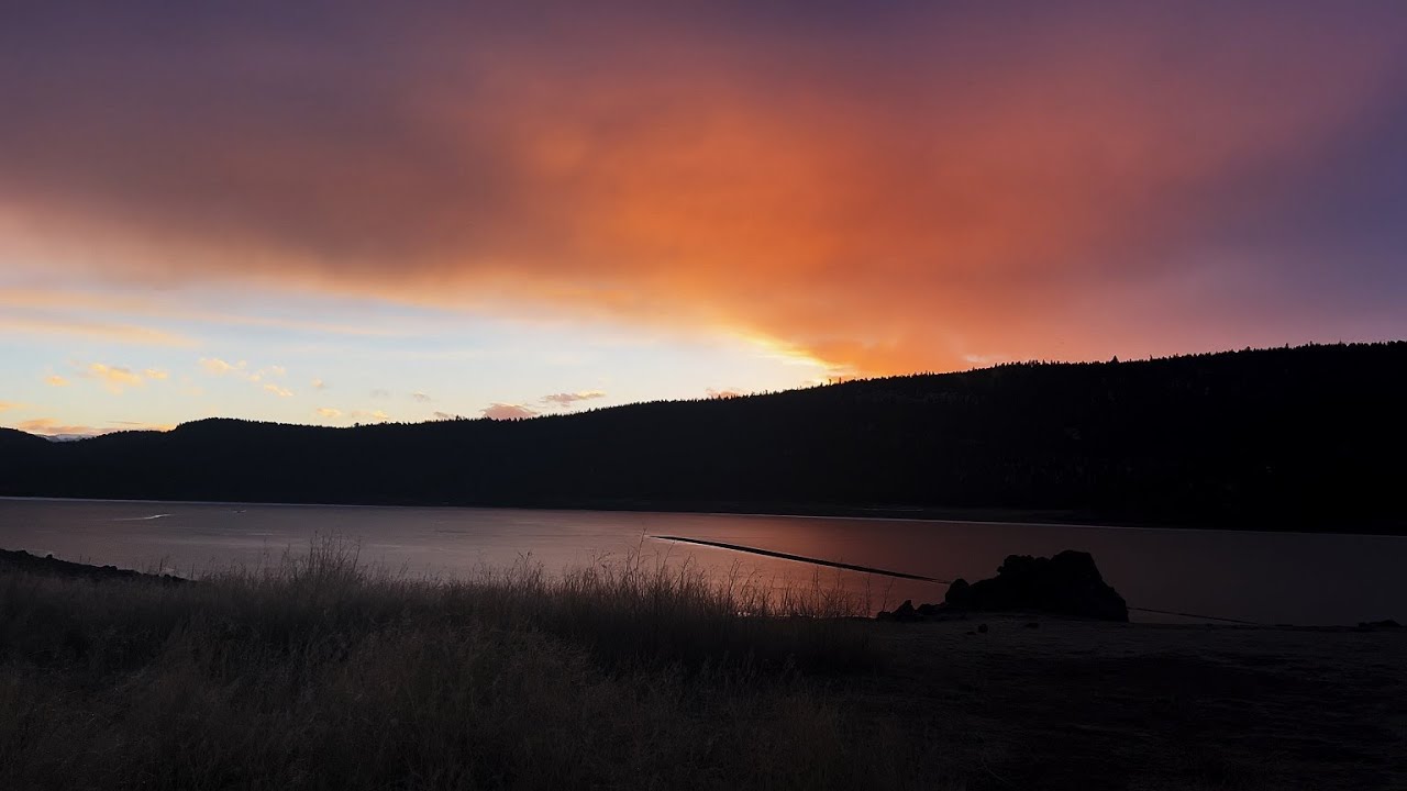 Ochoco Lake County Park & Campground Sunrise! Prineville Central