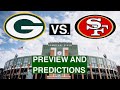 Packers vs. 49ers NFC Divisional Round Playoff Preview!