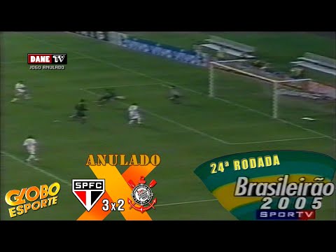 E se o Brasileirão de 2005 não tivesse 11 jogos anulados?