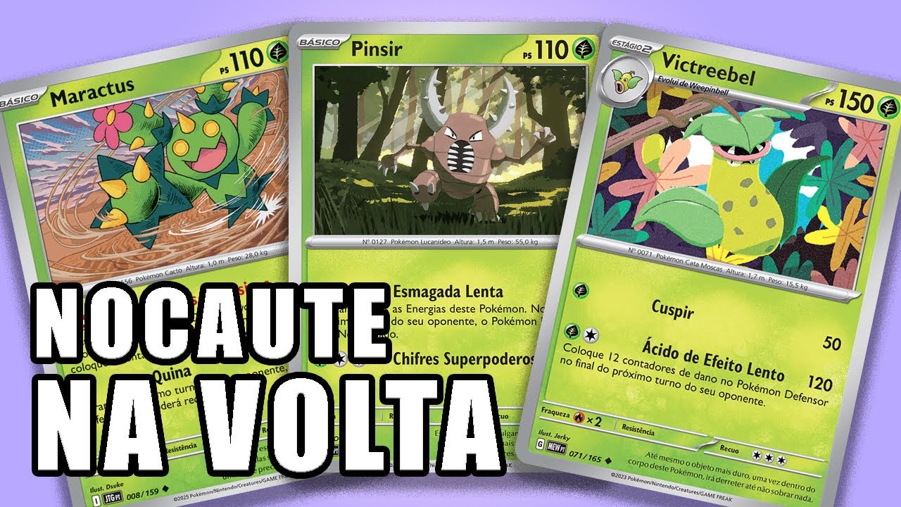 Deck Victreebel e Pinsir - PEGANDO NOCAUTE NA VOLTA - Pokemon TCG Live Gameplay