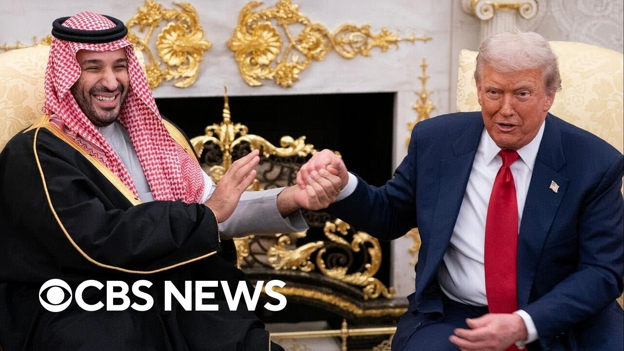 Khashoggi's widow reacts to Trump meeting with Saudi crown prince