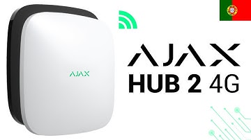 ✔️ Descubra o novo Ajax Hub 2 (4G) | Sistema de Alarme Central via Cartão SIM 📶  [Unboxing]