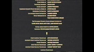 The Haunted Mansion 2003 End Credits Disney Channel 2007