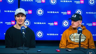 Winnipeg Jets end of season media availability: Mark Scheifele and Nate Schmidt