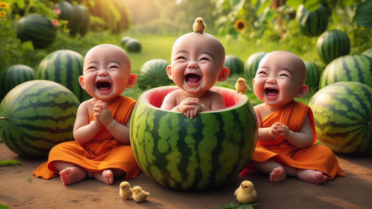 Little monk so cute funny moment 🤣🤣//cute baby laughing 😃😃
