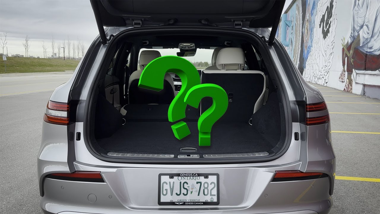 Genesis GV70 Cargo Measurements and Folding Down the 2nd Row Seats
