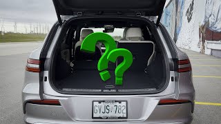 Athlete Statistics Genesis GV70 Cargo Measurements and Folding Down the 2nd Row Seats