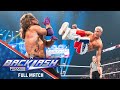 FULL MATCH Cody Rhodes Vs AJ Styles WWE Title Match WWE Backlash France