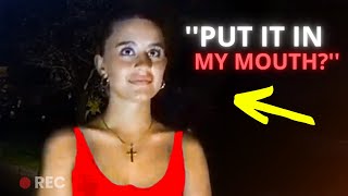 When A Suspect Tries To FLIRT With A Cop! (Cringe)