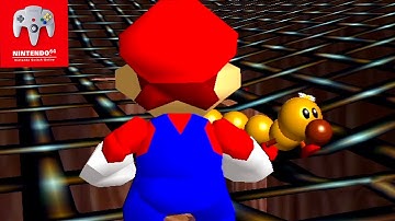Super Mario 64 Switch Online N64 - 100% Walkthrough Part 7 No Commentary Gameplay Wiggler Boss Fight