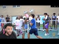 Last To Get KNOCKED OUT In The HOOD! REACTION