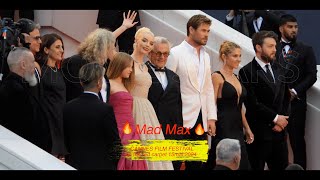 George Miller, Chris Hemsworth et Anya Taylor-Joy on the red carpet @ Cannes 15 may  2024  Mad Max