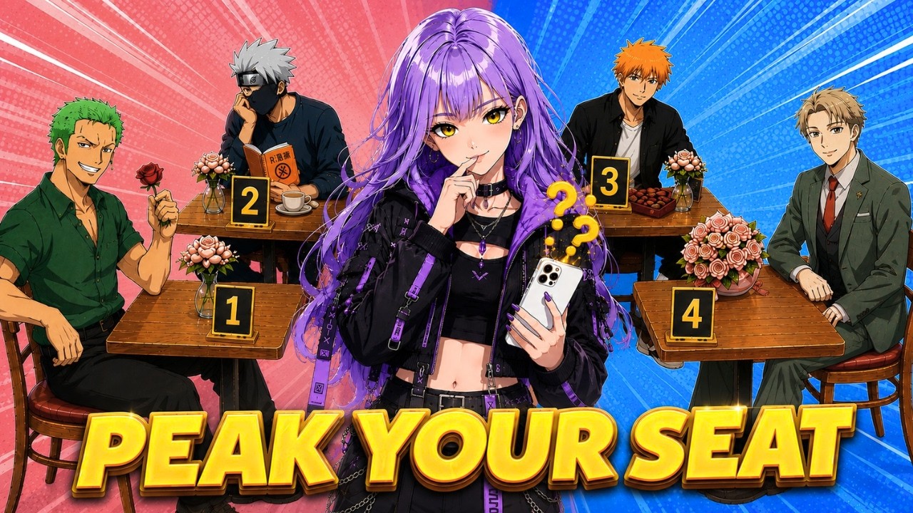 Choose Your Seat in Anime! 👀 | Peak Your Seat: Boys Edition 🪑| ANIME QUIZ 🔥