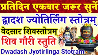 Download Lagu द्वादश ज्योतिर्लिंग स्तोत्रम्||सोमवार के दिन जरूर सुनें||वेदसार शिवस्तोत्रम्|शिवगौरी स्तुति|somvar MP3