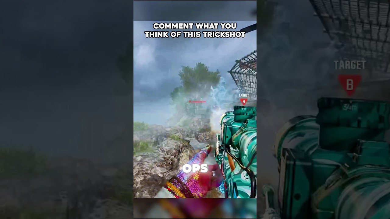 The Craziest LR 7.62 Trickshot in Black Ops 6! 🤯 | Insane Helipad Shot