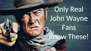 Famous 20 Difficult John Wayne Trivia Questions – Only Experts Will Know These!" Wealth