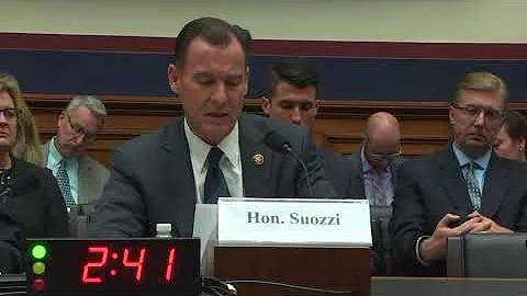 Rep. Thomas R. Suozzi, 3rd District of New York, T...