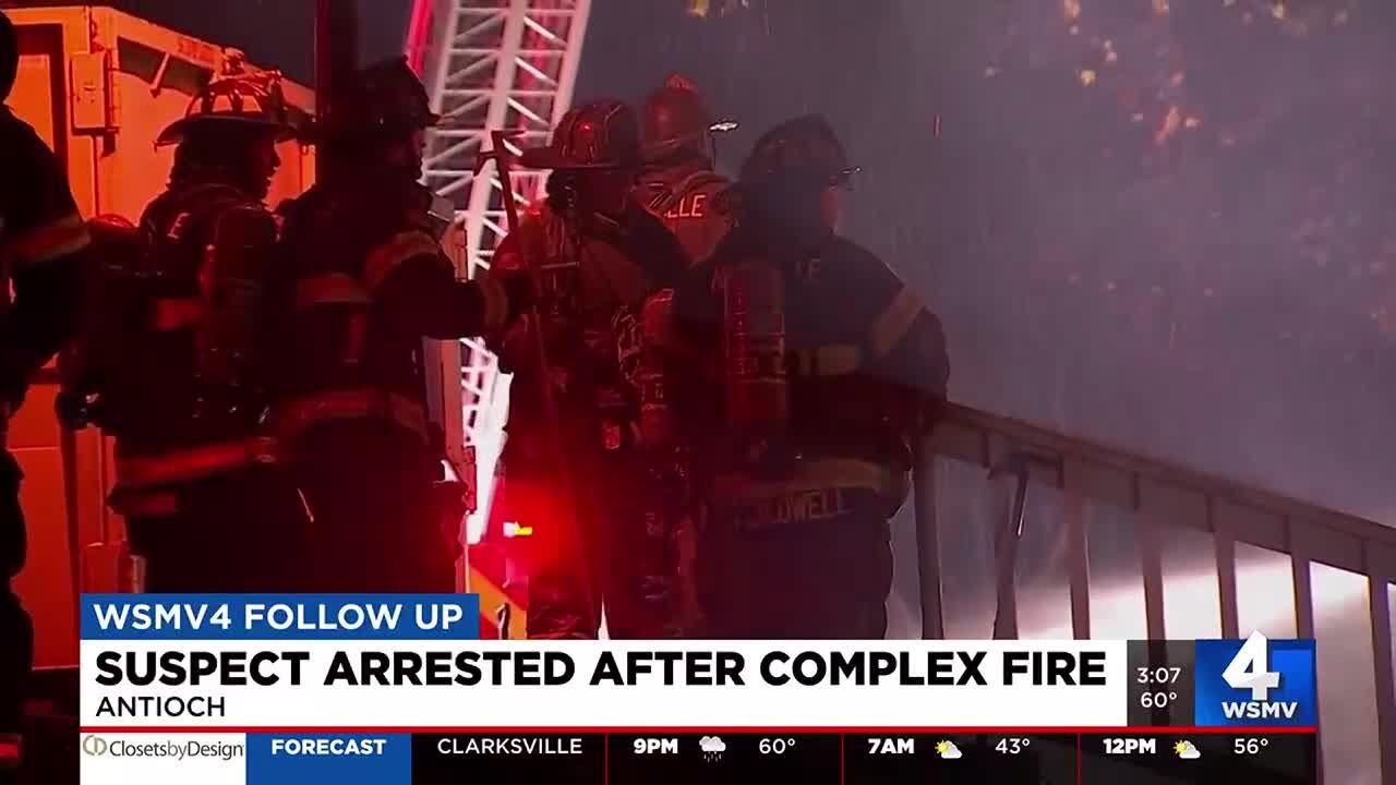 Arson suspect charged in apartment complex fire - YouTube