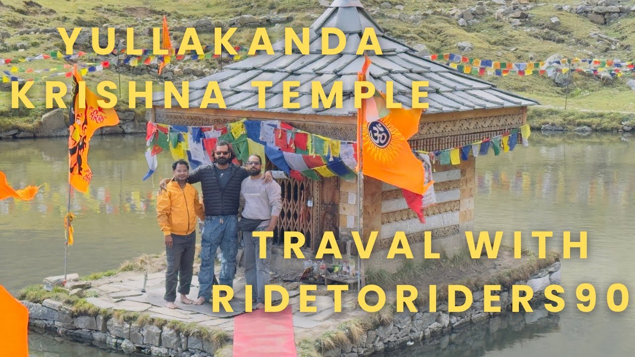 World highest Krishna Temple || Treking || Travling || yullakanda Krishna temple || bike riding ||