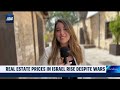 Real estate prices in Israel despite war