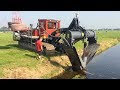 Extreme trencher machines | Plow Installing Drainage