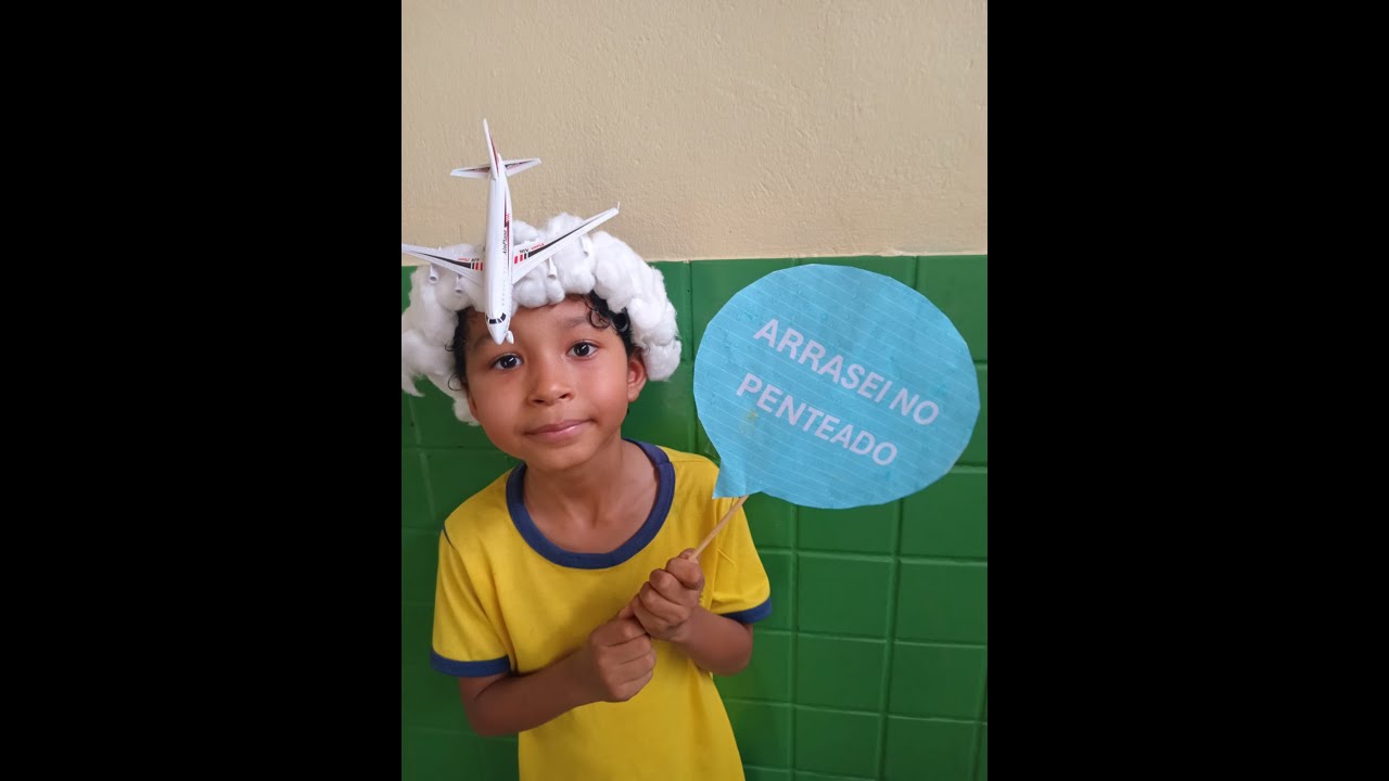 CABELO MALUCO NA ESCOLA(.semana do dia da  criança  )